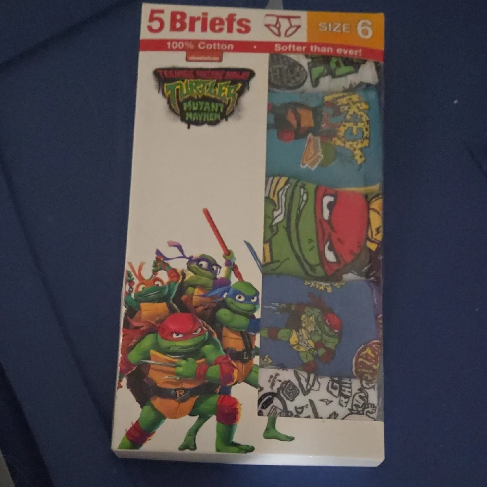Nickelodeon Teenage Mutant Ninja Turtles Kids Briefs